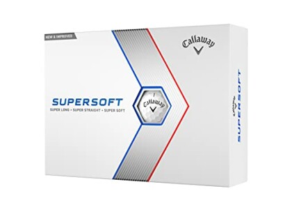 Callaway Supersoft golf balls box