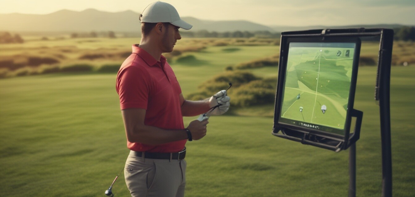 Golf GPS Device on Course