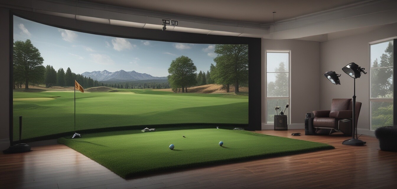 Components of a golf simulator